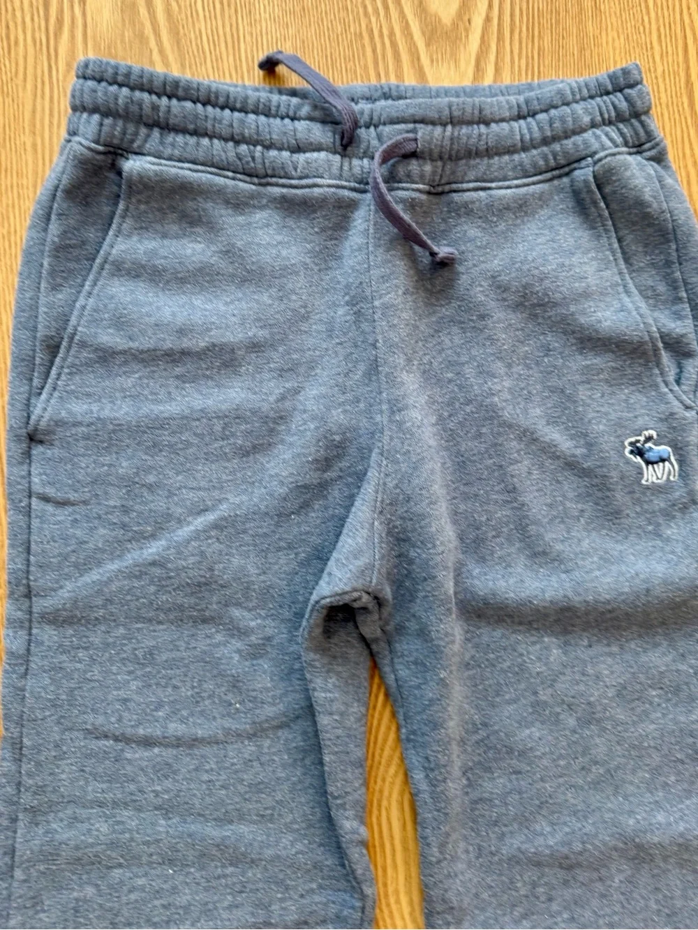 Abercrombie & Fitch Boys Blue Hooded Sweatshirt - Cozy Pullover